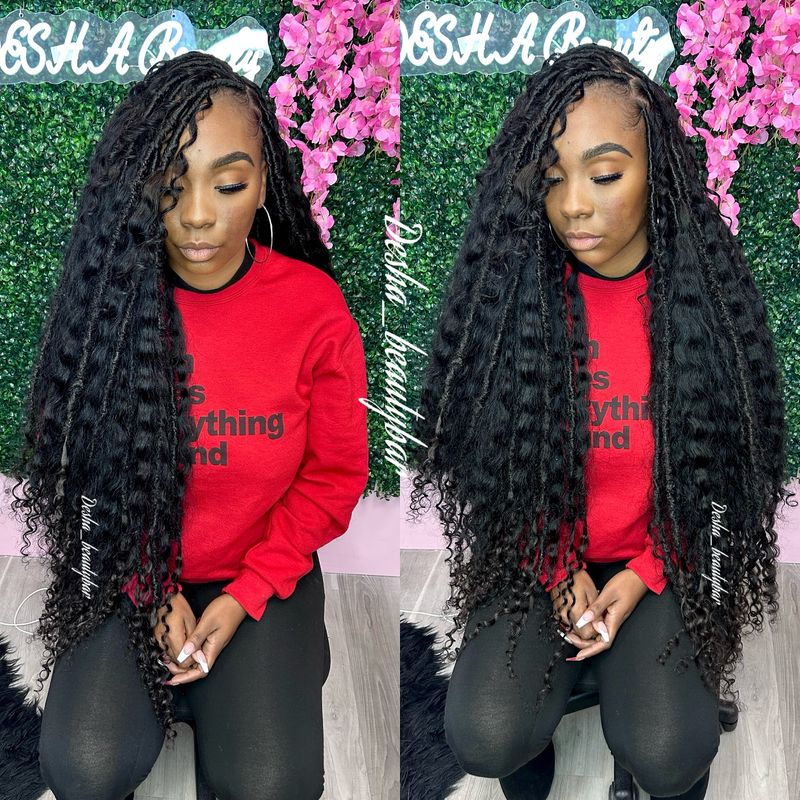 Flowing Mermaid Locs