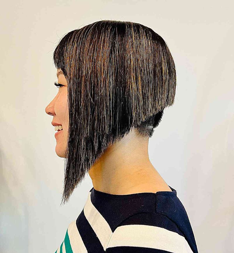 Corte asimétrico funky