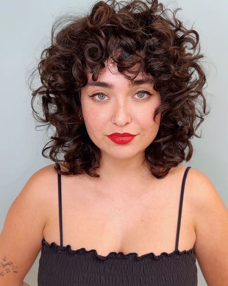 Tight Curls All The Same Length