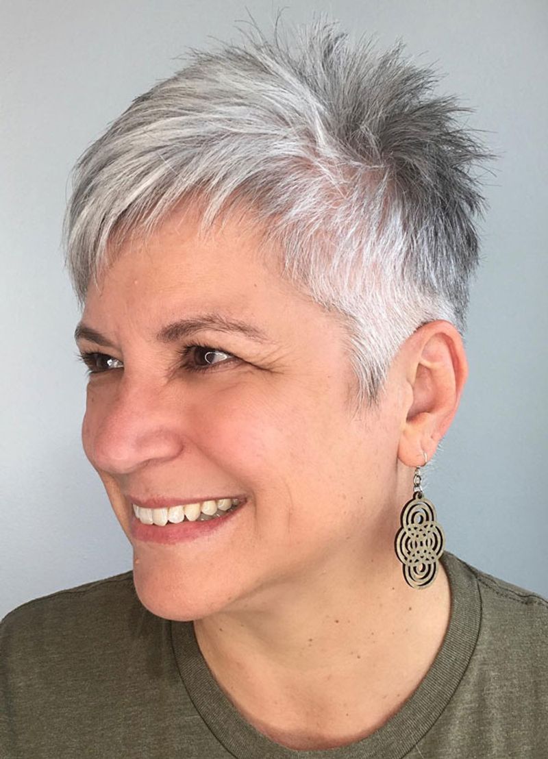 Playful Pixie with Textured Crown