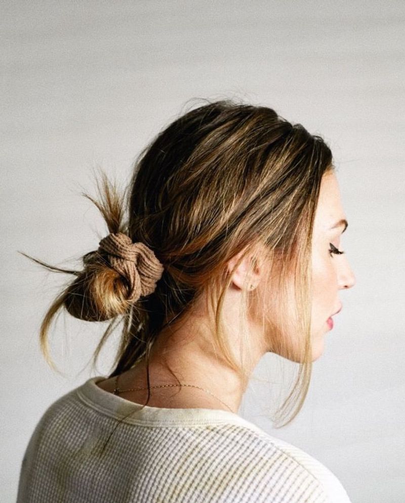 Chignon disordinato
