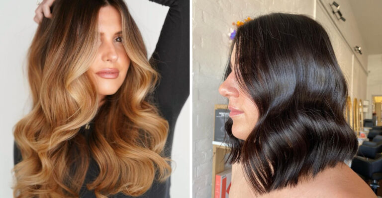 So Shiny It Could Reflect Drama: The Glass Hair Look Is Back For 2025