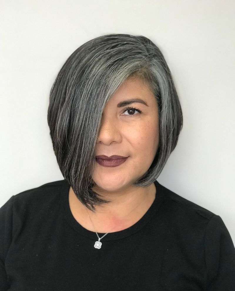 Asymmetrical Bob With Length