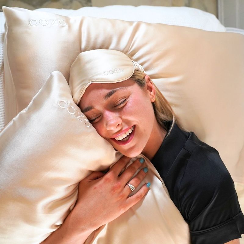 Use a Silk or Satin Pillowcase