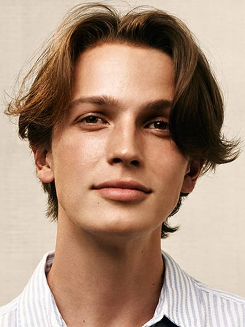 Curtain Bangs for Men