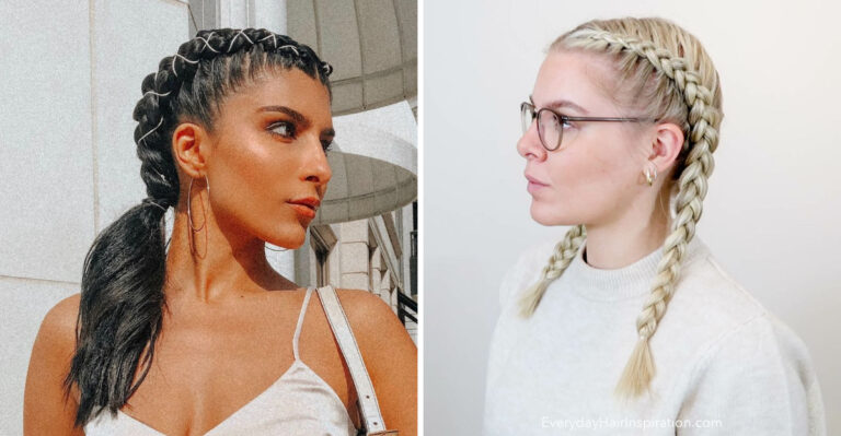 Sweat-Proof And Stylish: 17 Braids That Hold Up At The Gym