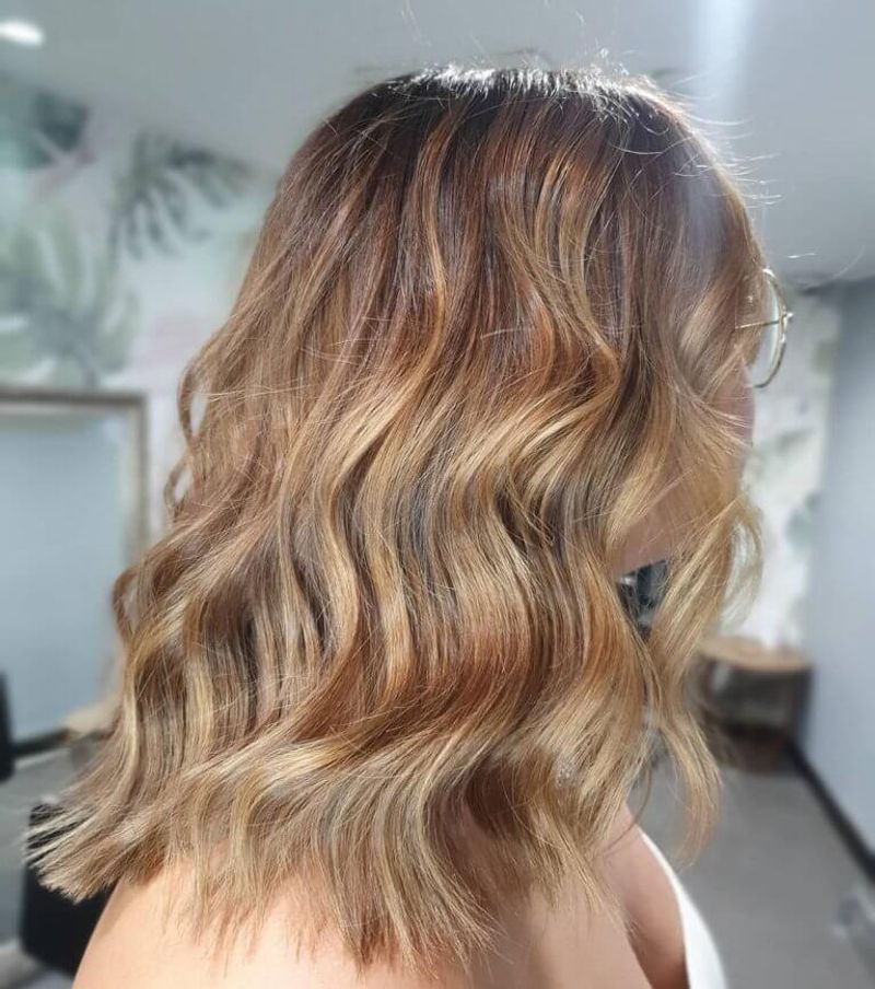 Blonde Balayage with a Twist