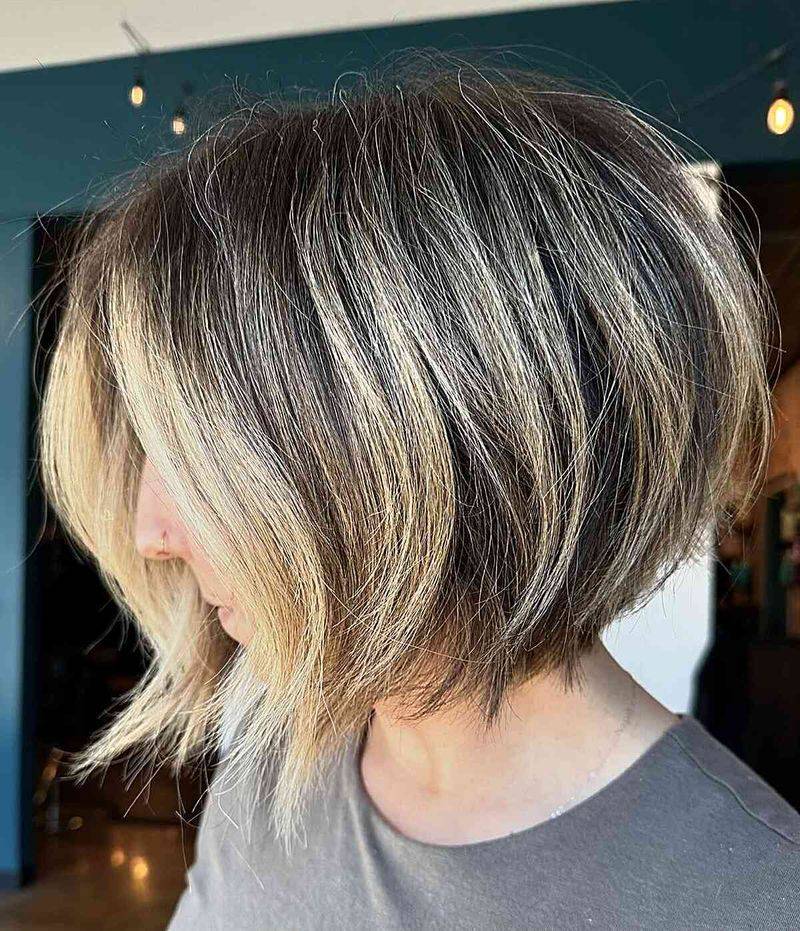 Rounded Bob with Invisible Layers