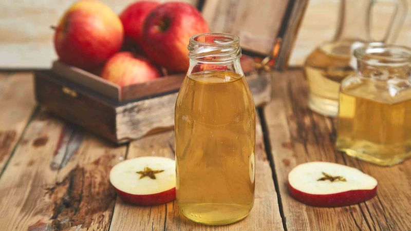Rinsing with Vinegar