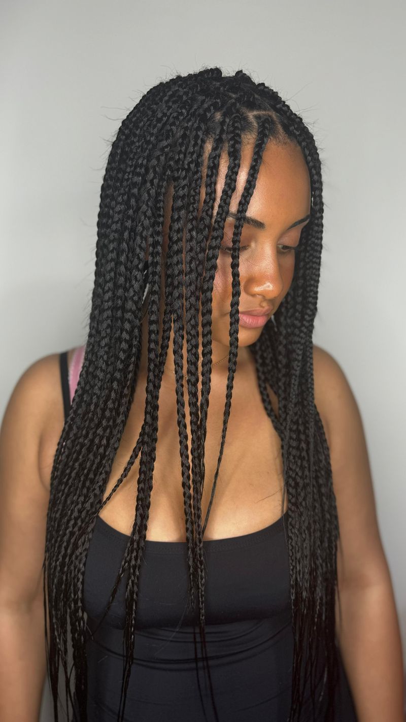 Chic Box Braids