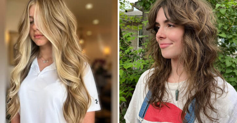 The Secret to Balancing a Long Face? These 16 Wavy Hairstyles