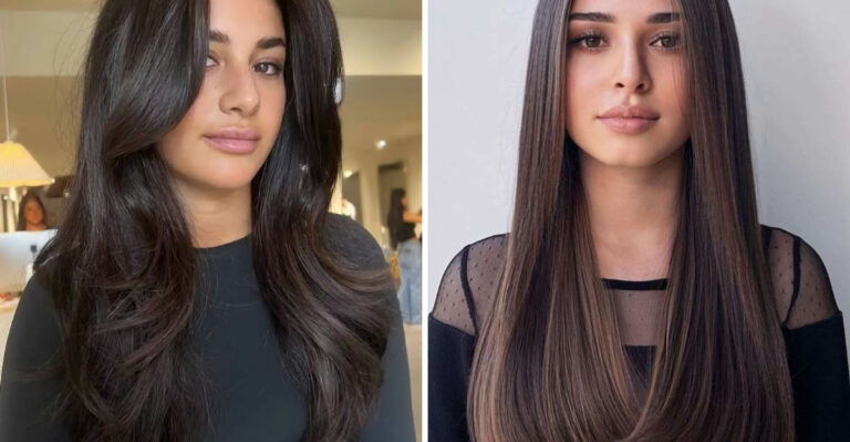 These 16 Styles Make Your Long Brown Hair Look Like A Luxe Curtain Of Silk