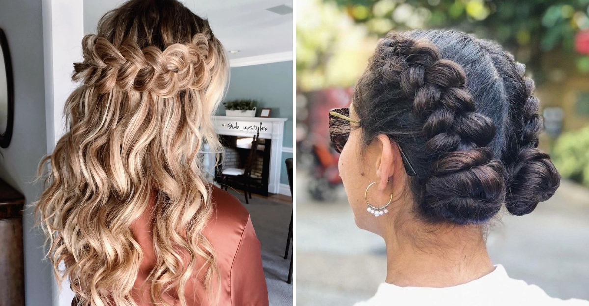 Twist, Pin, Done—17 Braided Updos For Busy Days And Fancy Nights