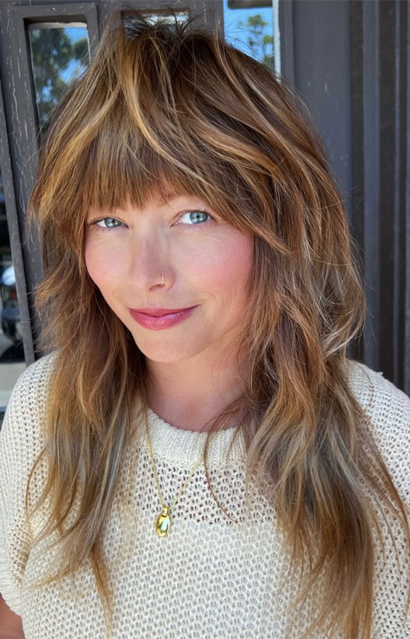 Shaggy Layers with Highlights