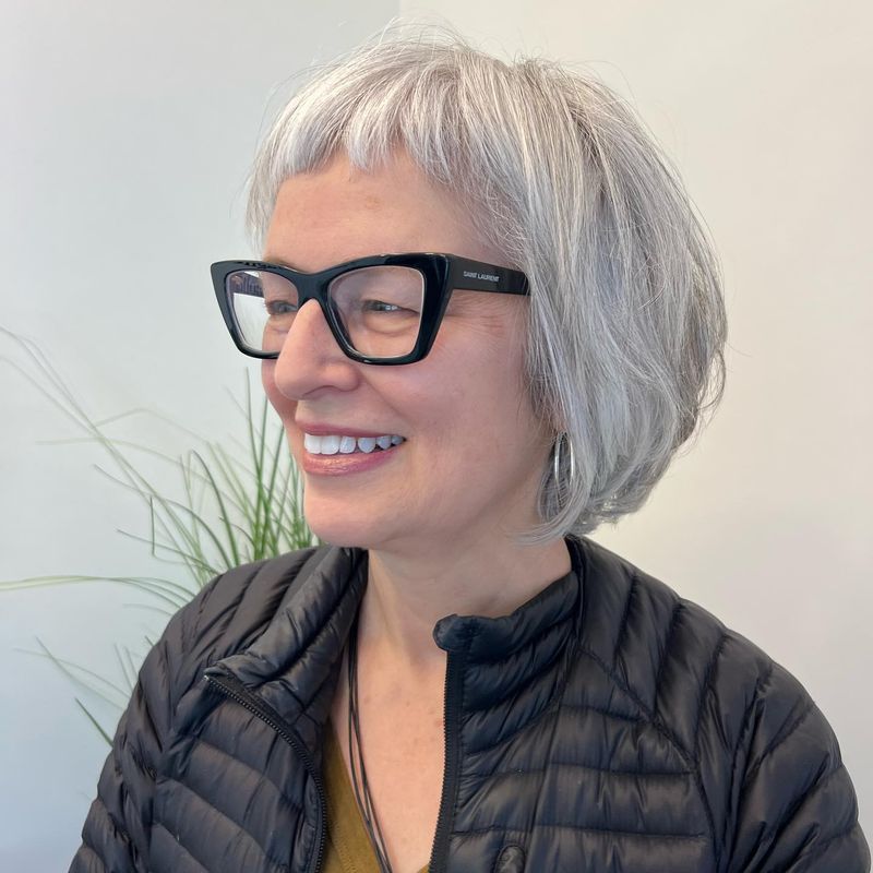 Blunt Bob With Micro-Bangs
