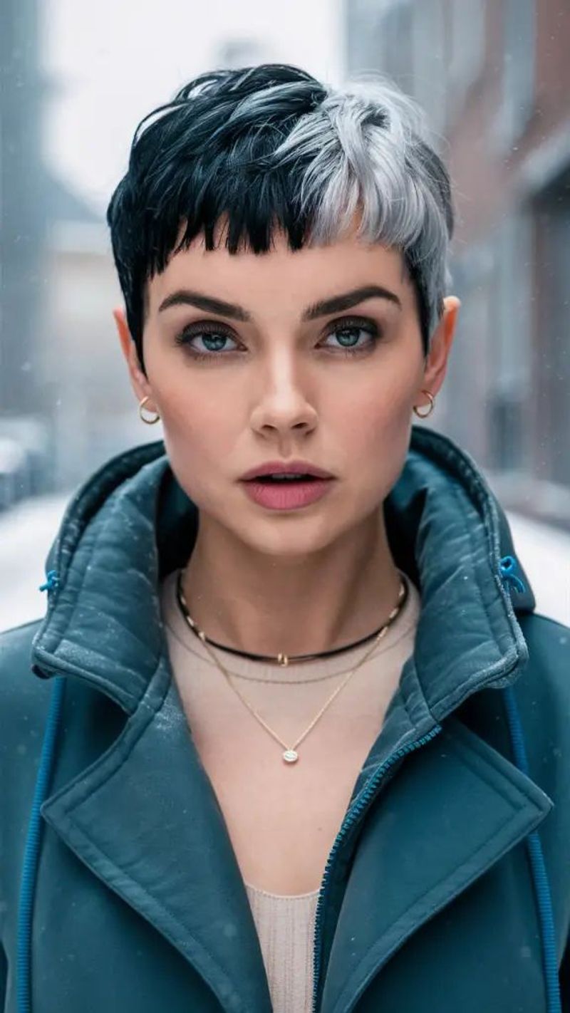 Frosted Tips Crop