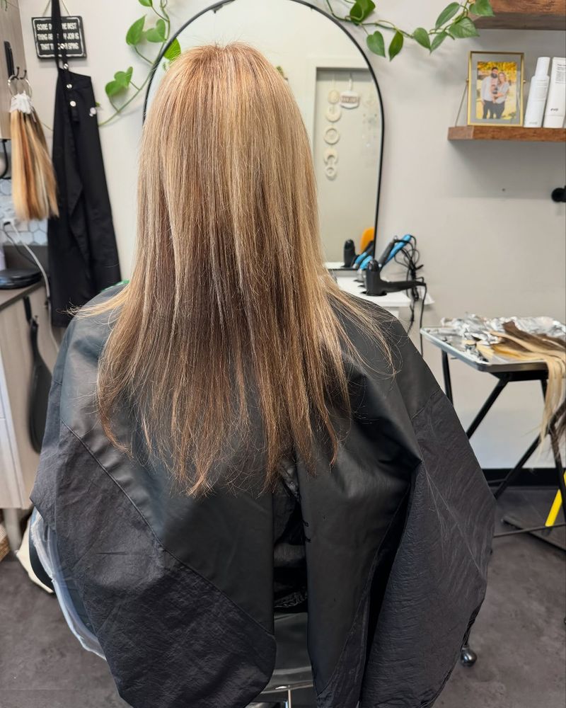 One-Length Long Hair