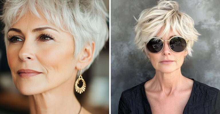 10 Long Pixie Hairstyles Older Women Can Take Straight to the Salon