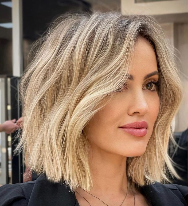 Textured Beach Waves Lob