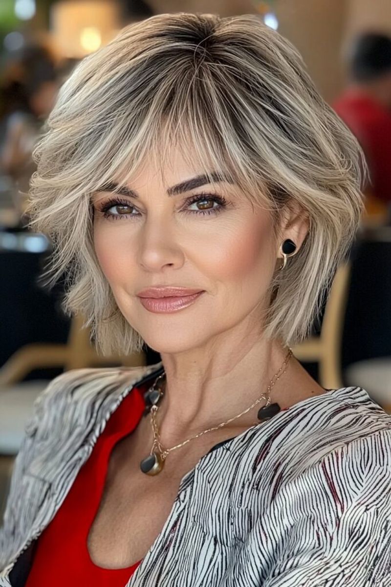 Layered Lob with Side Sweep