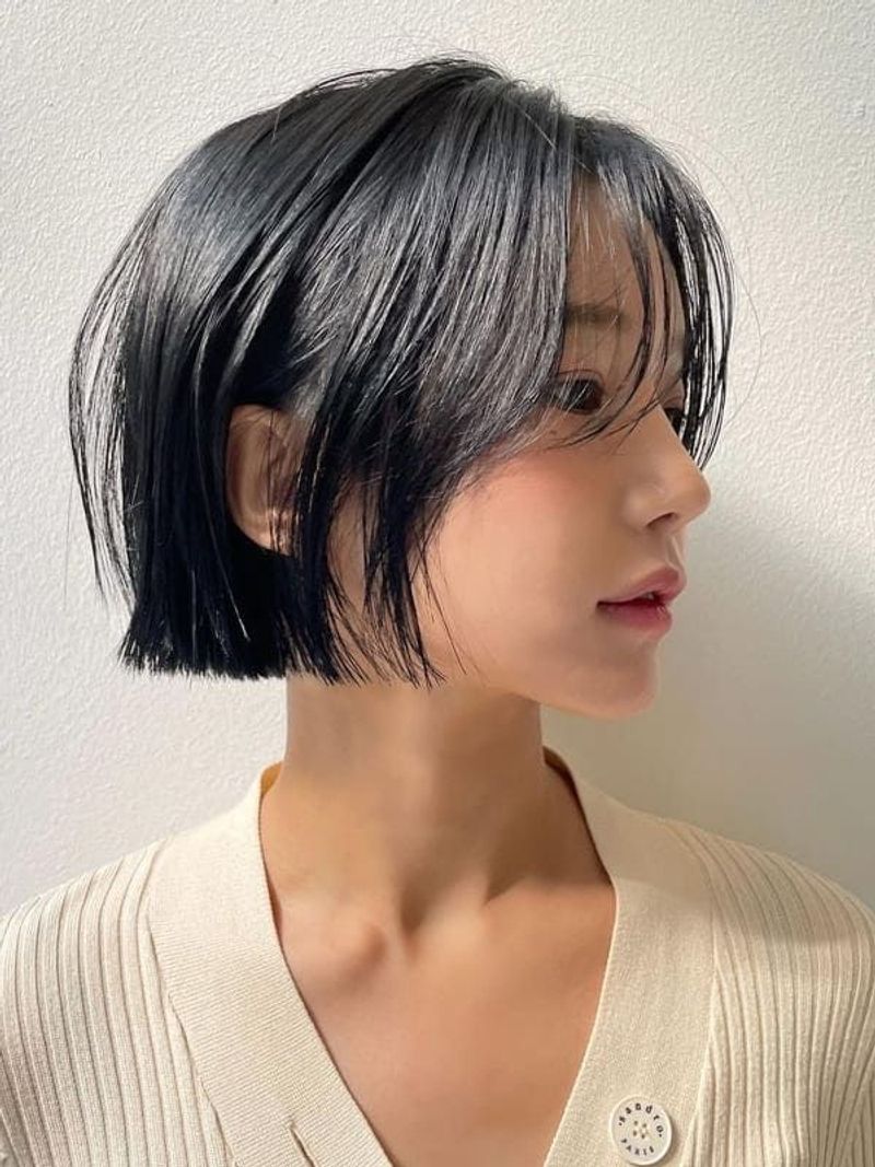 Chin-Length Power Bob