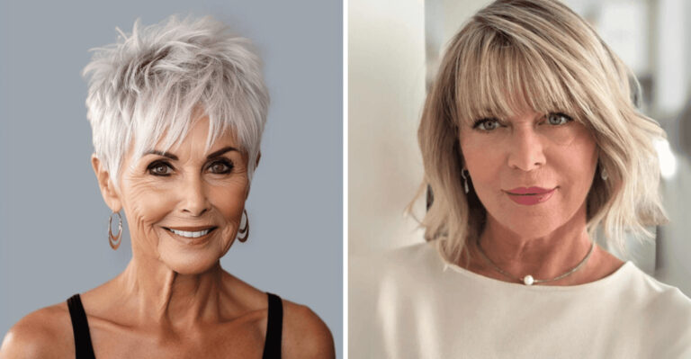 14 Youthful Choppy Styles That Bring Out Your Fierce Side at 60+
