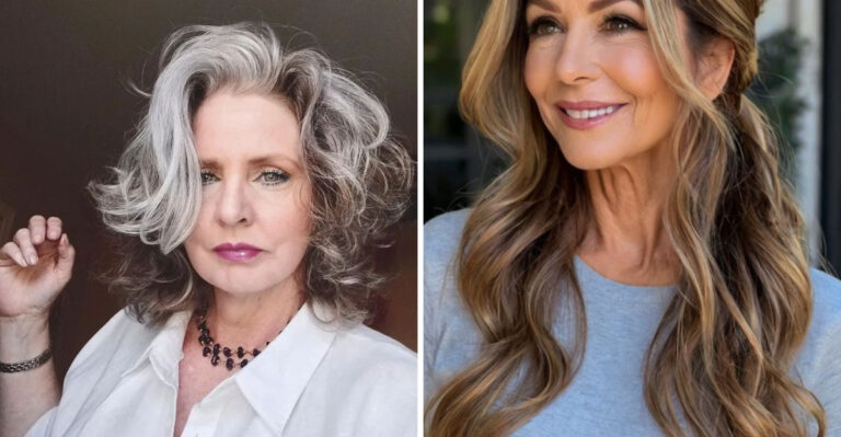 15 Beautiful Wavy Hairstyles for Women Over 60 in 2025