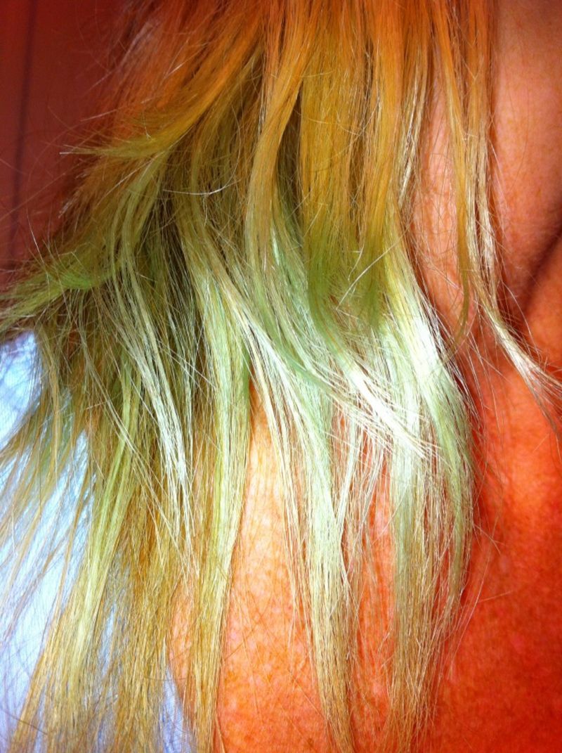 Tomato Juice Toner for Green Tints