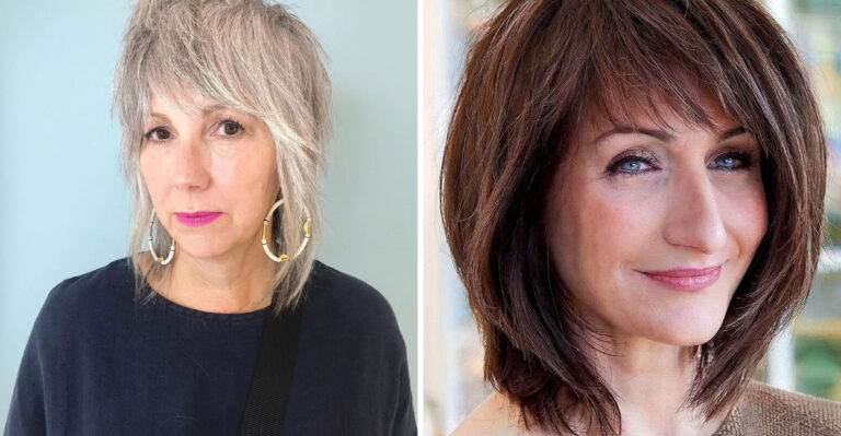 15 Chic Short Hair Ideas for Over 50 with Round Faces in 2025
