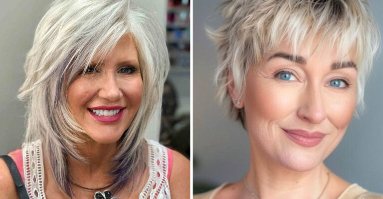 15 Fabulous Shag Cuts for Older Women to Steal This Season