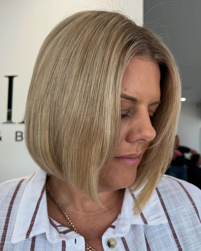 Classic Chin-Length Layered Bob