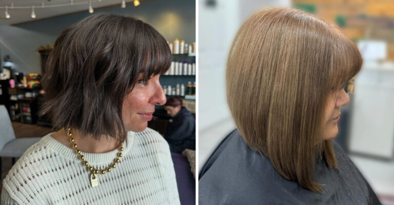 15 Flattering Layered Bob Haircuts For Older Women To Try In 2025