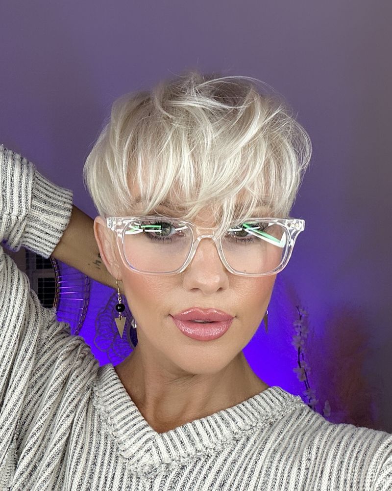 Taglio Pixie strutturato