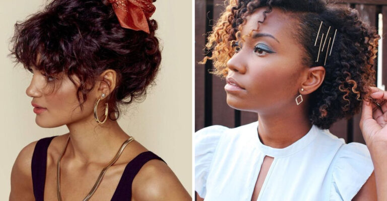 15 Fun And Creative Ways To Elevate Your Short Curly Hairstyles