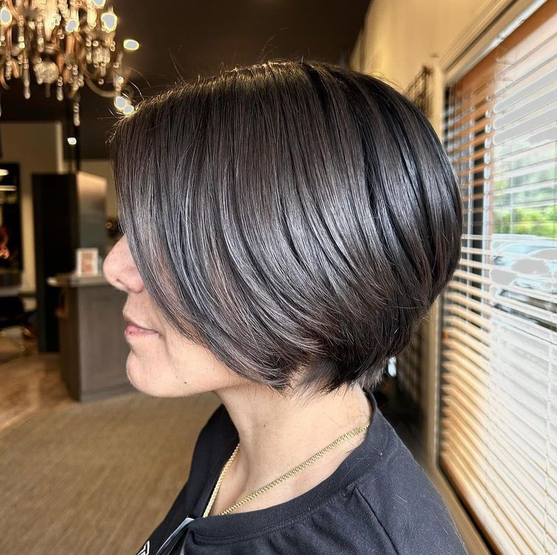 Layered Bob with Soft Edges