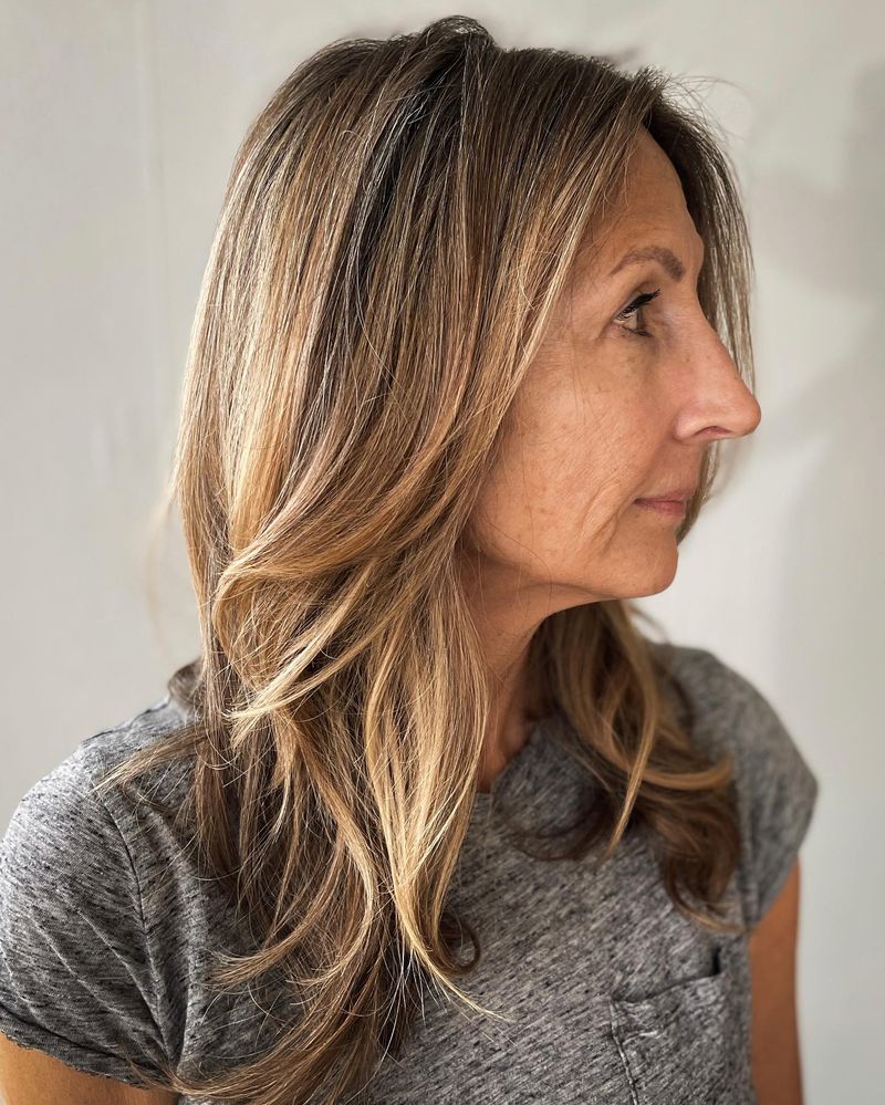 Stick-Straight Long Hair
