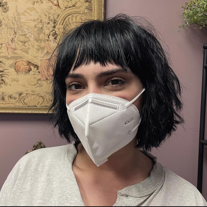 Layered Shoulder-Length Bob