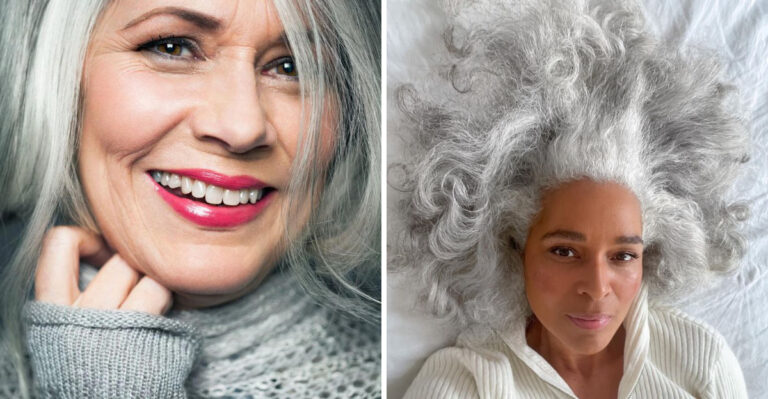 15 Reasons Why Women Over 60 Are Loving This Silver Skylight Layered Hair Trend That Embraces Their Natural Grey