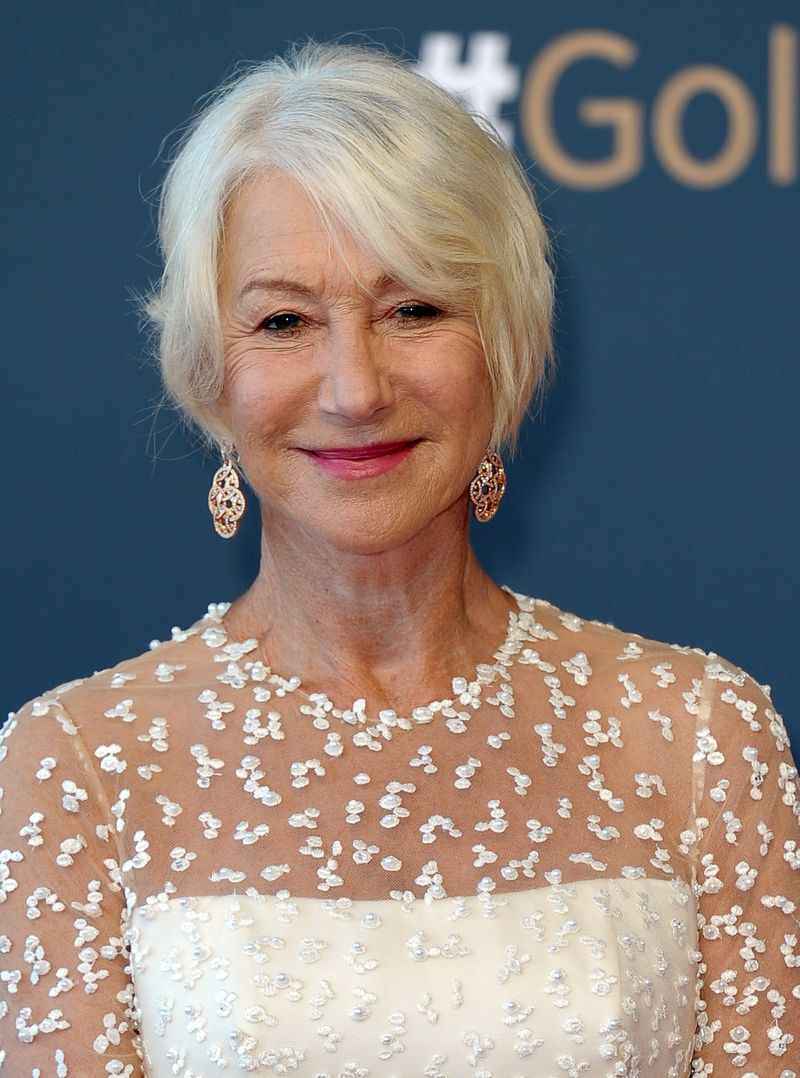 Sophisticated Bob with Side-Swept Bangs