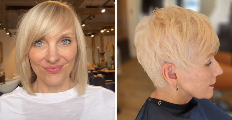 15 Side-Swept Bang Styles That Bring Grace And Glamour To Mature Faces
