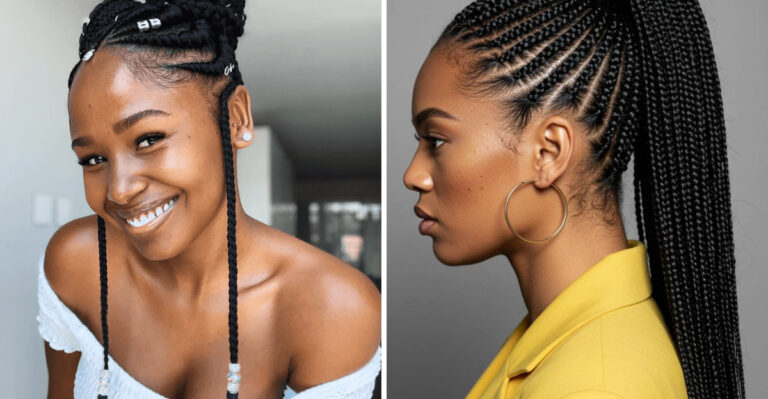15 Simple-to-Maintain Ghana Braids African-American Women Are Choosing That Are Perfect for This Season
