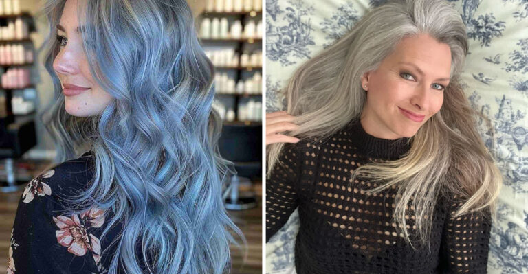 15 Soft Color Blends Giving Mature Gray a Fresh Twist for Women After 50