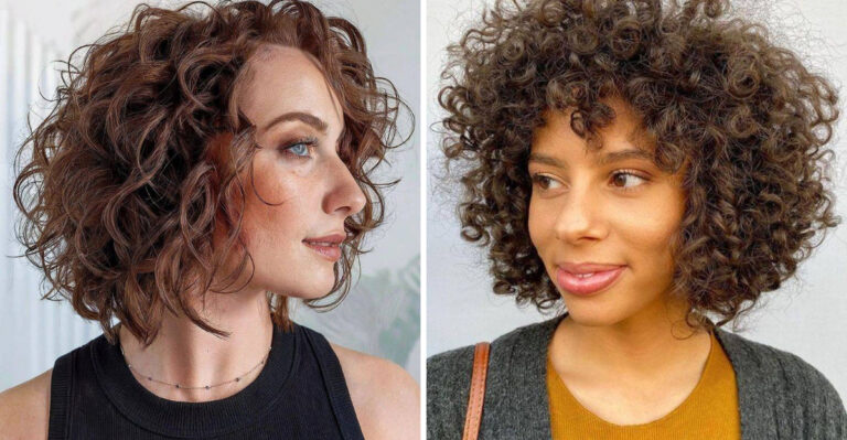 15 Stacked, Short Curly Bob Haircuts to Enhance Your Natural Curls