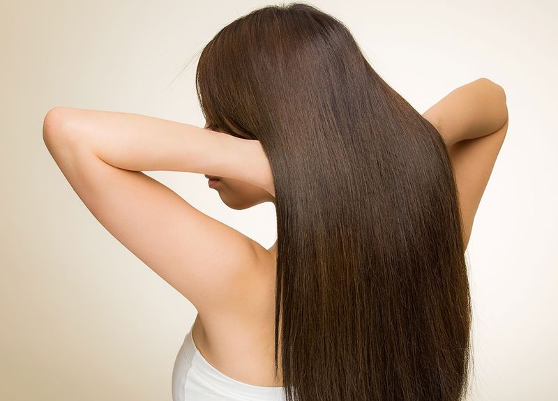 Super Long, One-Length Hair