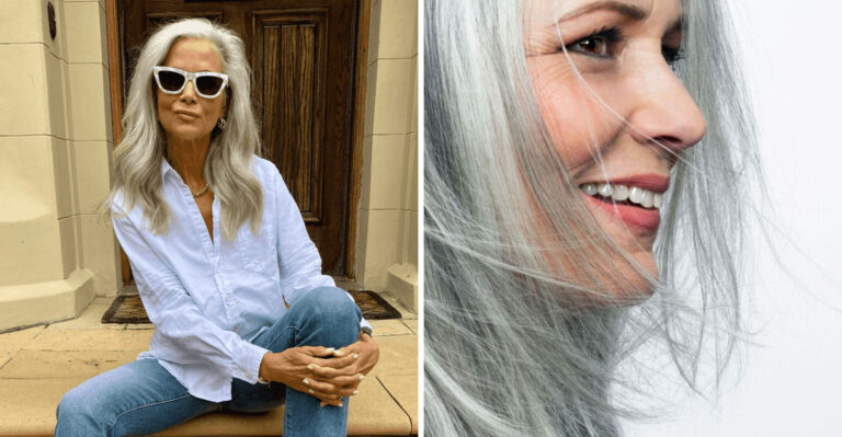 How To Combat Yellow Tinges In Gray Hair