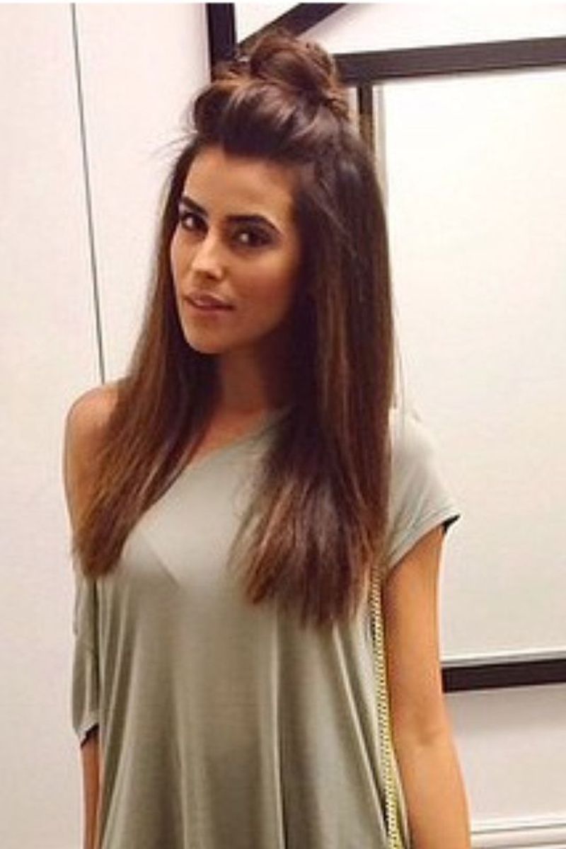 Half-Up Top Knot