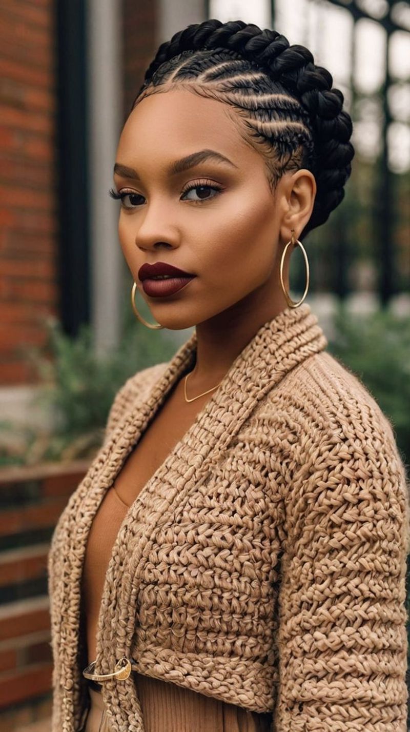 Crown Goddess Box Braids