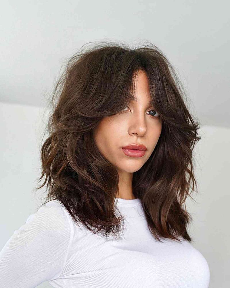 Shaggy Mid-Length Cut