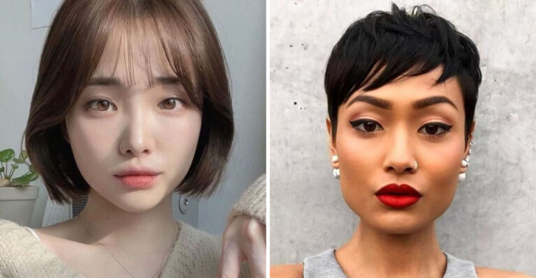 18 Wispy Bangs + Short Hair Combos That Work for Everyone