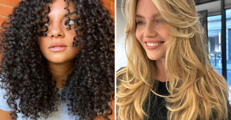 19 Layered Hairstyles That Work for Both Straight and Curly Hair